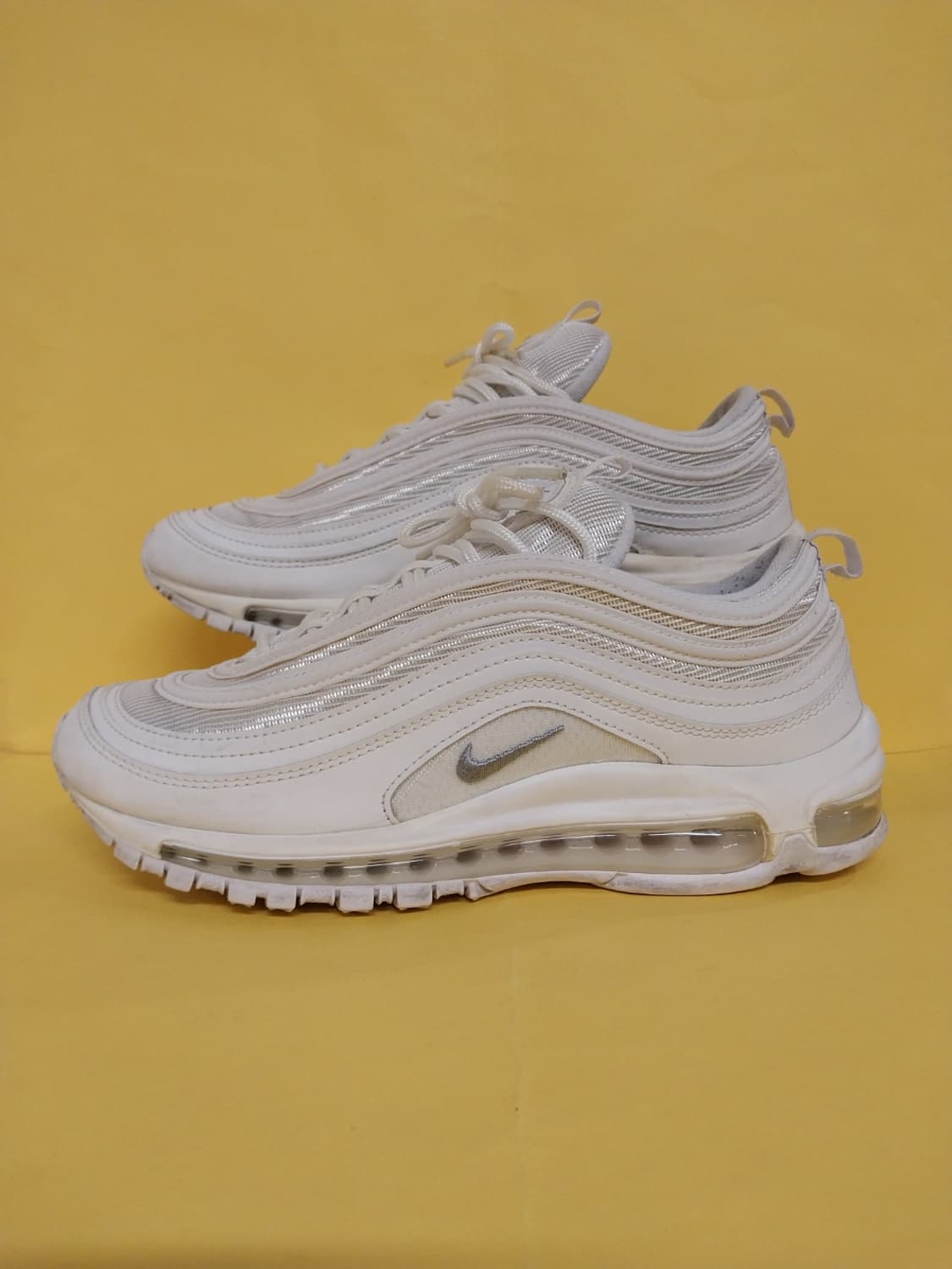 남성 나이키 에어맥스 97 화이트 운동화 (260) 상품이미지1