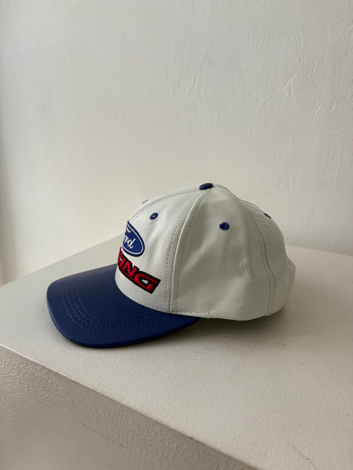 90's  Ford NASCAR Leather Ball Cap. 상품이미지3
