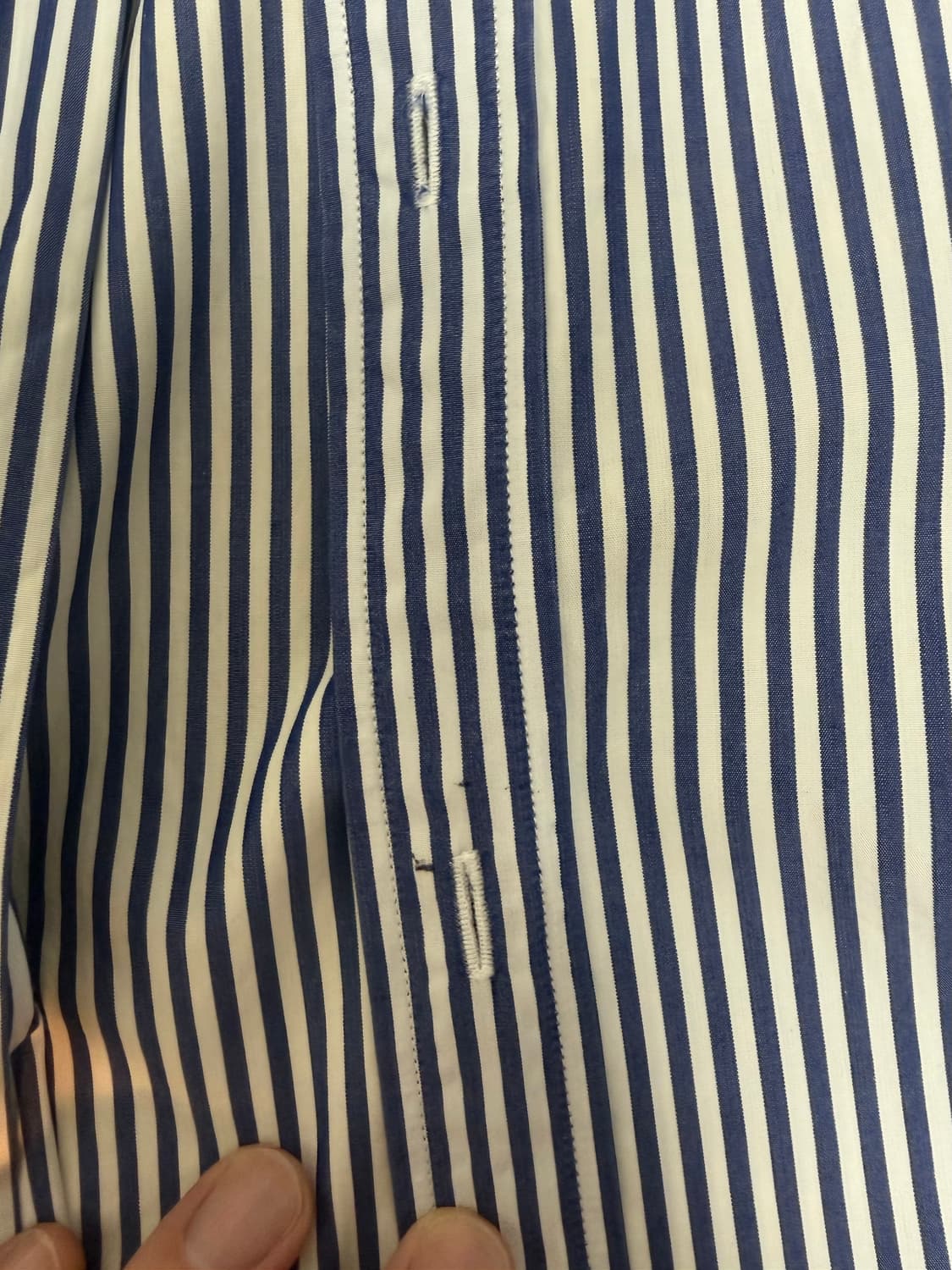 꼼데가르송 플레이 스트라이프 셔츠 M 상품이미지3