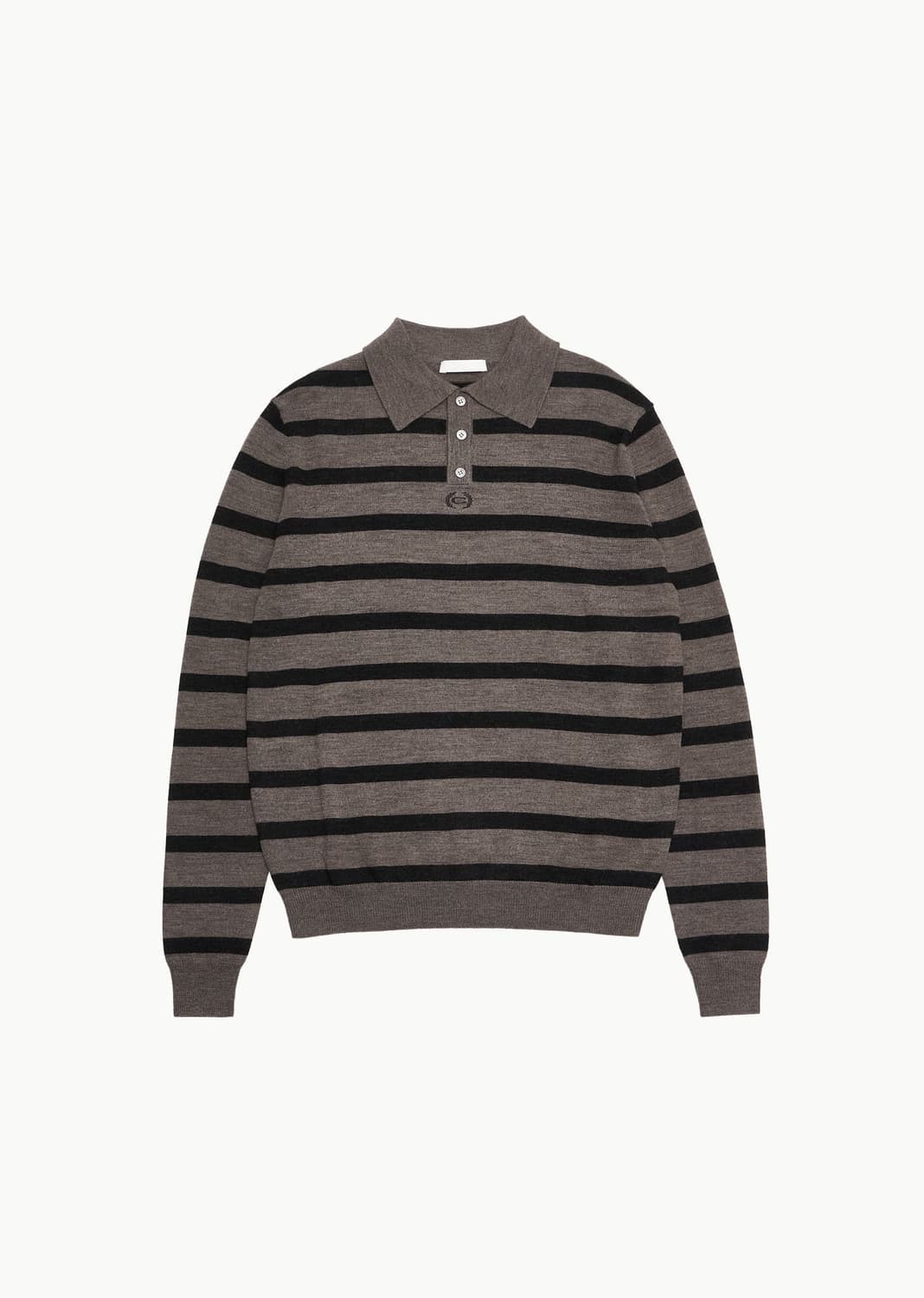 [S,M,L]커미션 25fw Dad 스트라이프 폴로 니트 상품이미지4