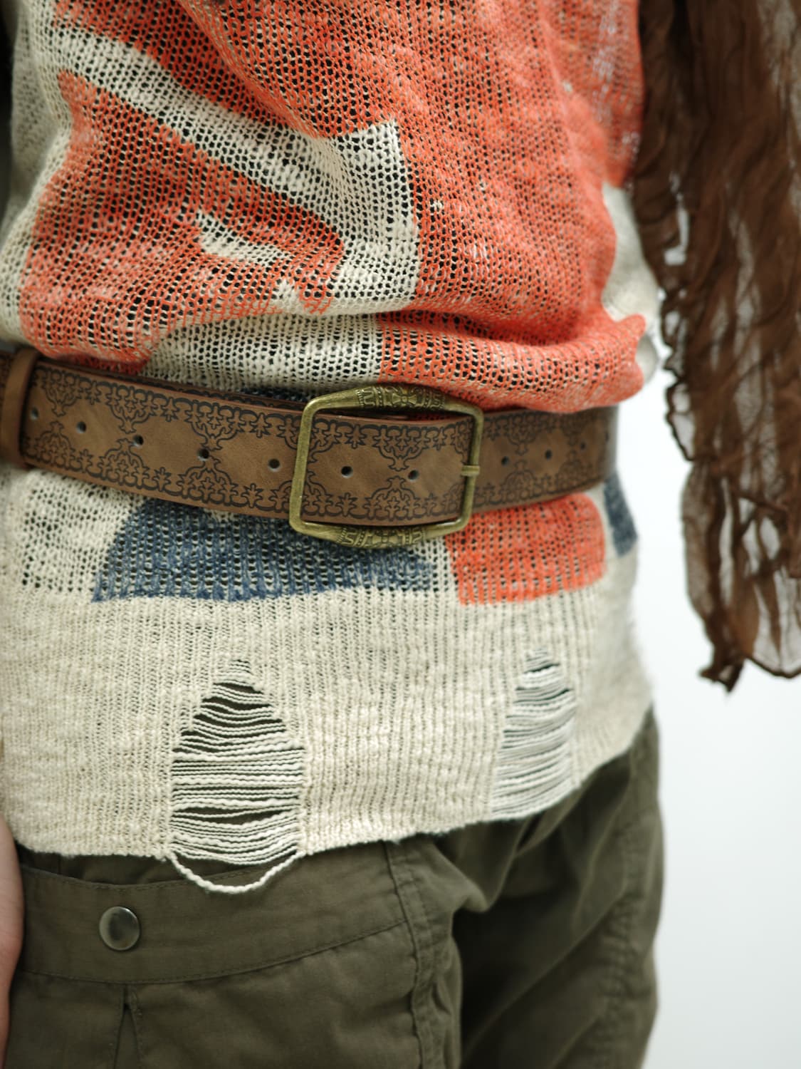 오리엔탈 브라운 벨트 상품이미지1