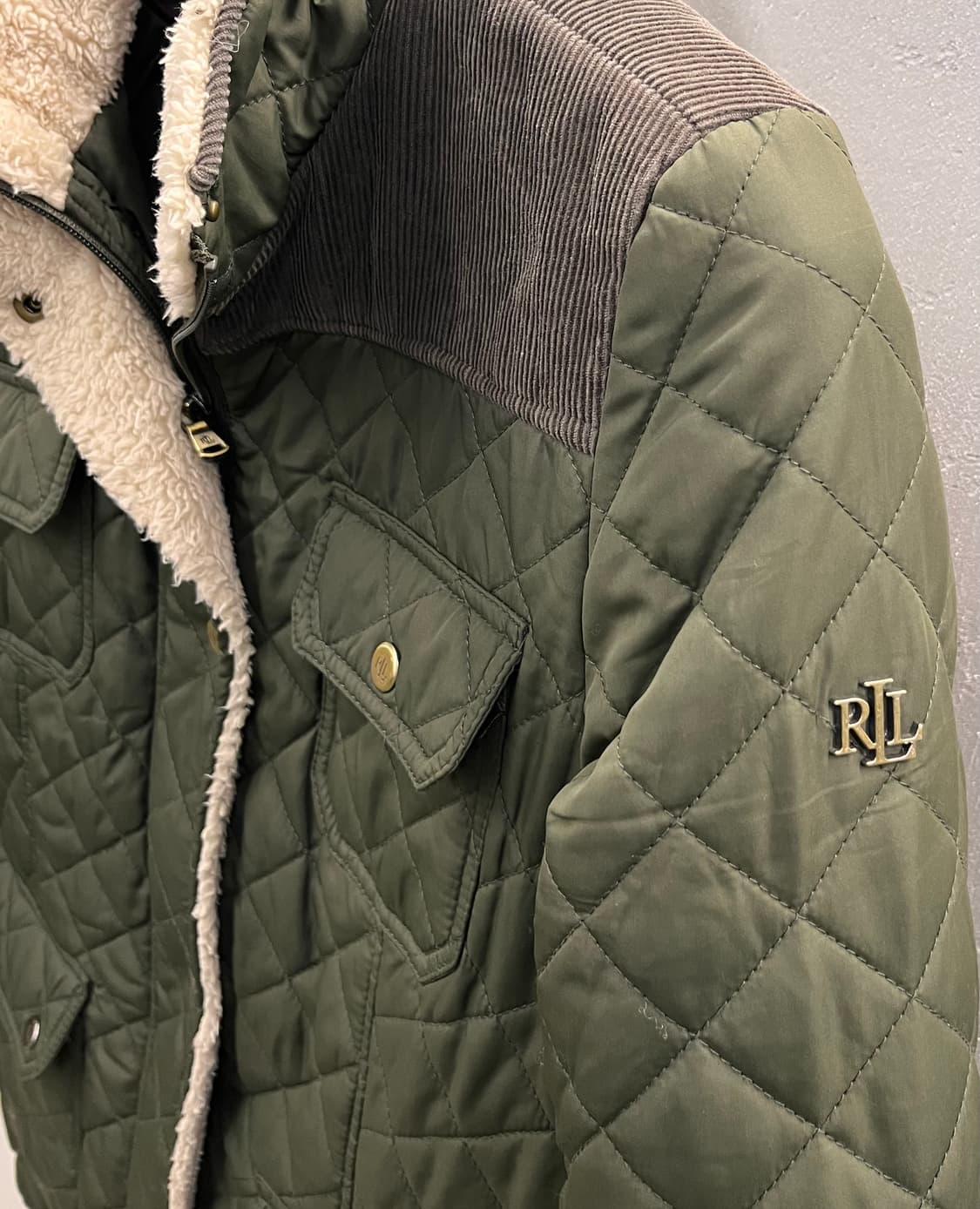 로렌 랄프 로렌 여성 퀼팅 자켓 S/P 상품이미지3