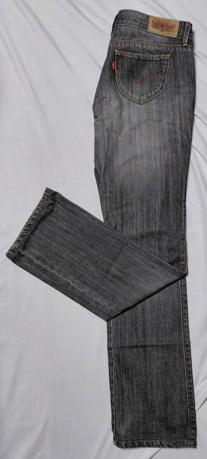 리바이스 Astrid 빈티지 그레이 데님 (26) 상품이미지9