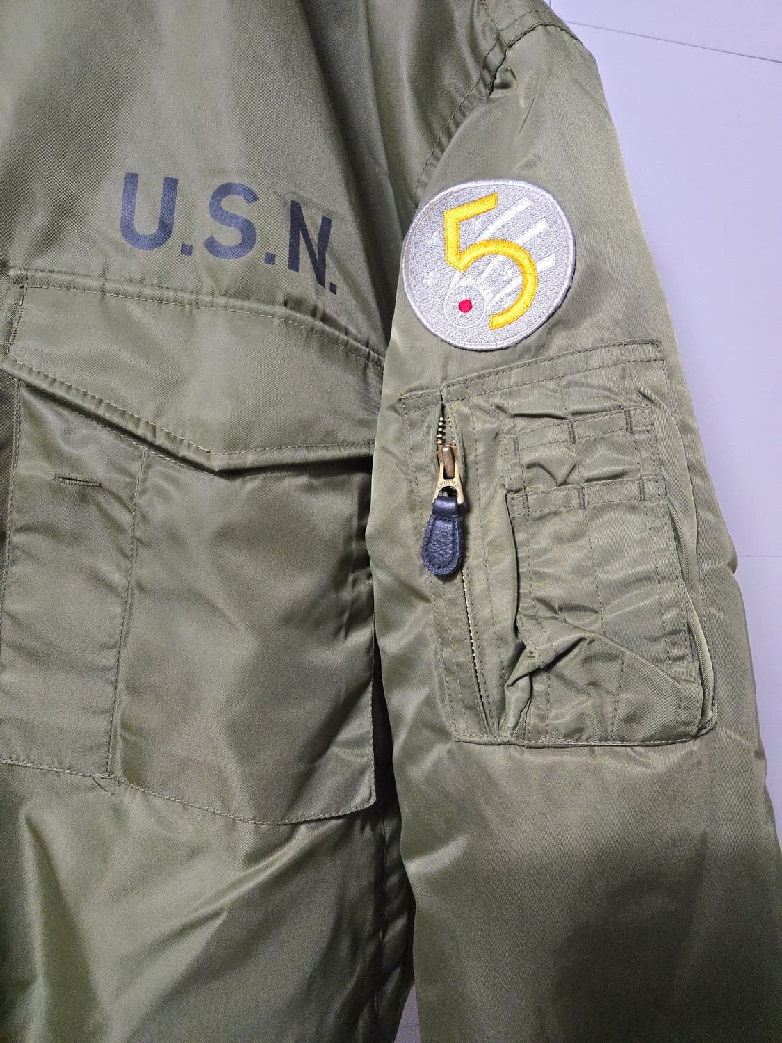 military G-8 wep 플라이트 자켓 XL 실측확인요망 상품이미지3