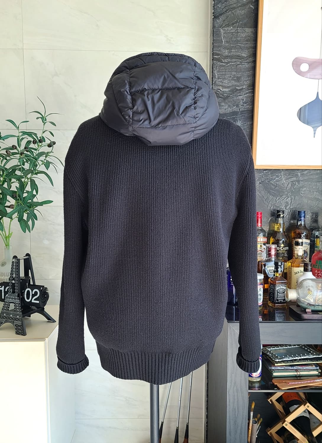 HISTORIC MILANO 후드 니트 패딩 105 상품이미지3