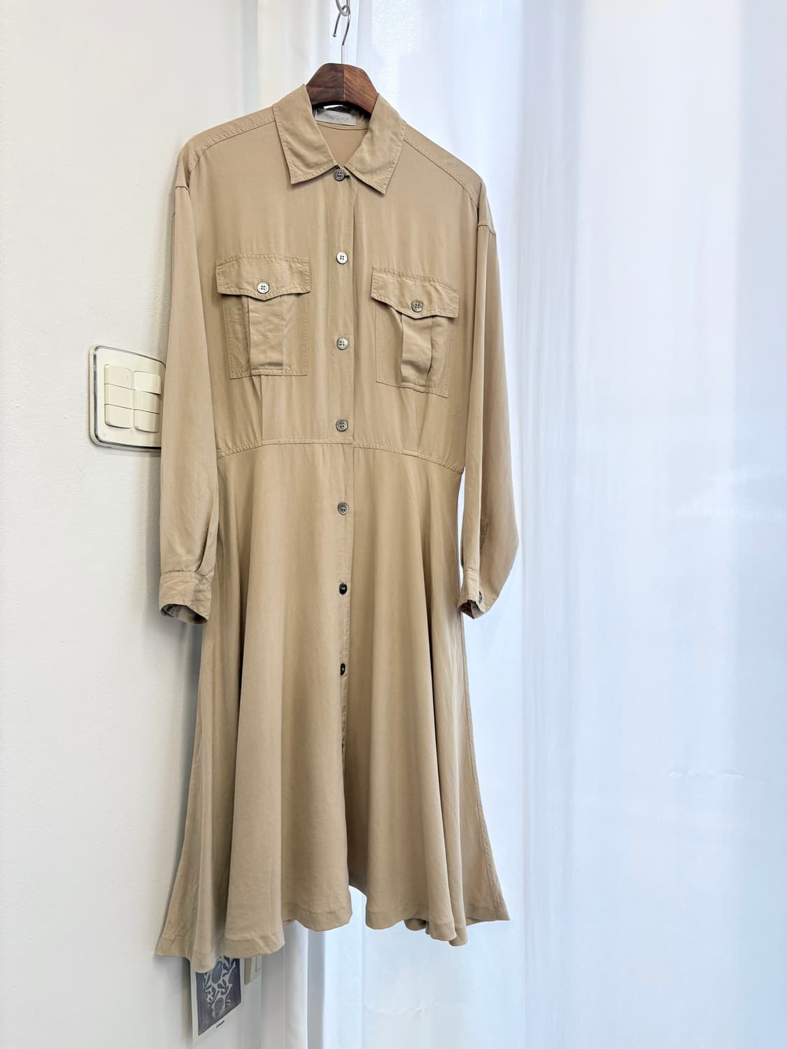 Moi Deux silk 클래식 포켓 원피스 JPN 상품이미지1