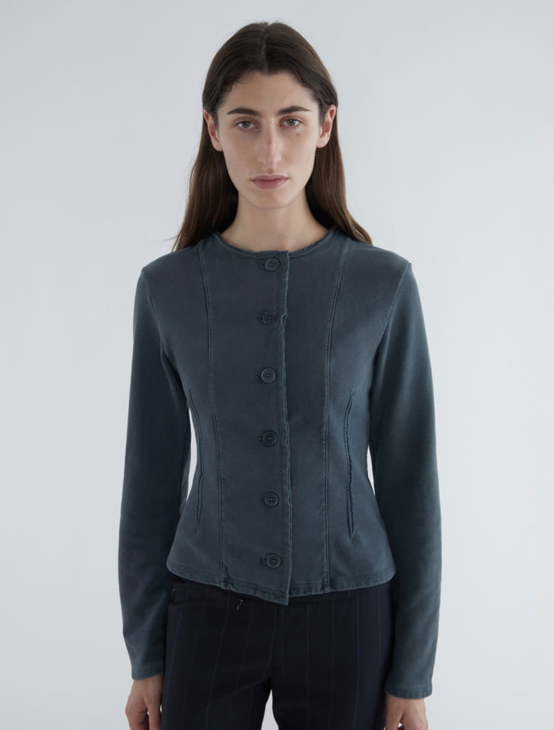 [S,M]팔로마울 Sanpi 가디건/블루 상품이미지2