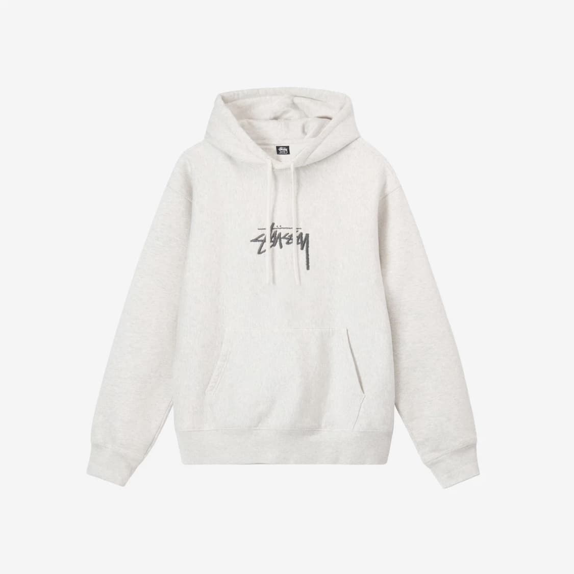 Stussy Stock Logo Applique Hoodie 상품이미지1