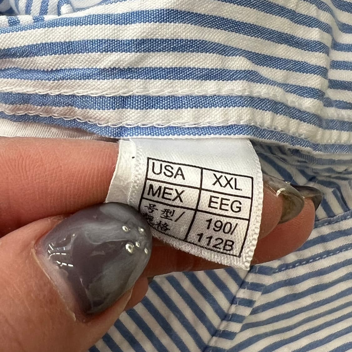 브룩스브라더스 원포켓 스트라이프 셔츠 r2899 상품이미지6