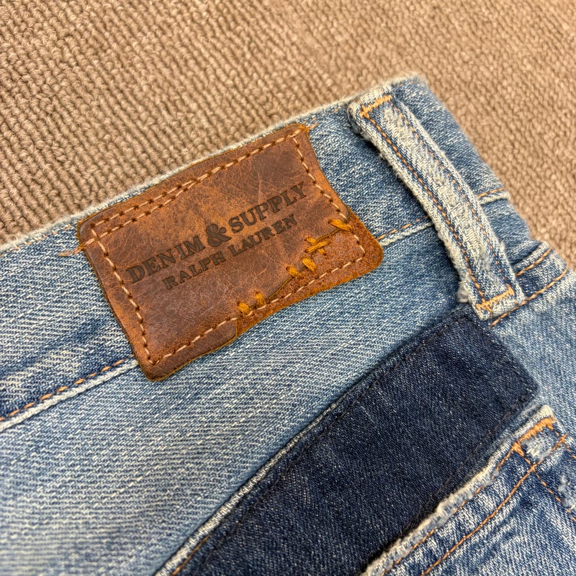 polo 데님앤서플라이 우먼스 패치워크 데님  상품이미지4