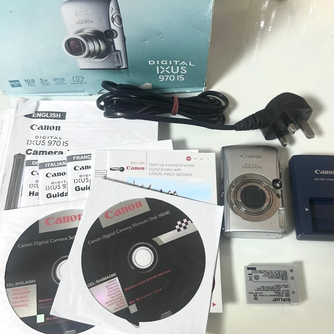 [박스셋, 작례 O] canon 캐논 ixus 익서스 970 is 상품이미지1