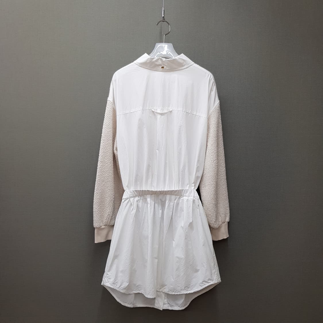 한섬 시스템 2022 레이어드 니트 셔츠 원피스 82-94-160사이즈 상품이미지5