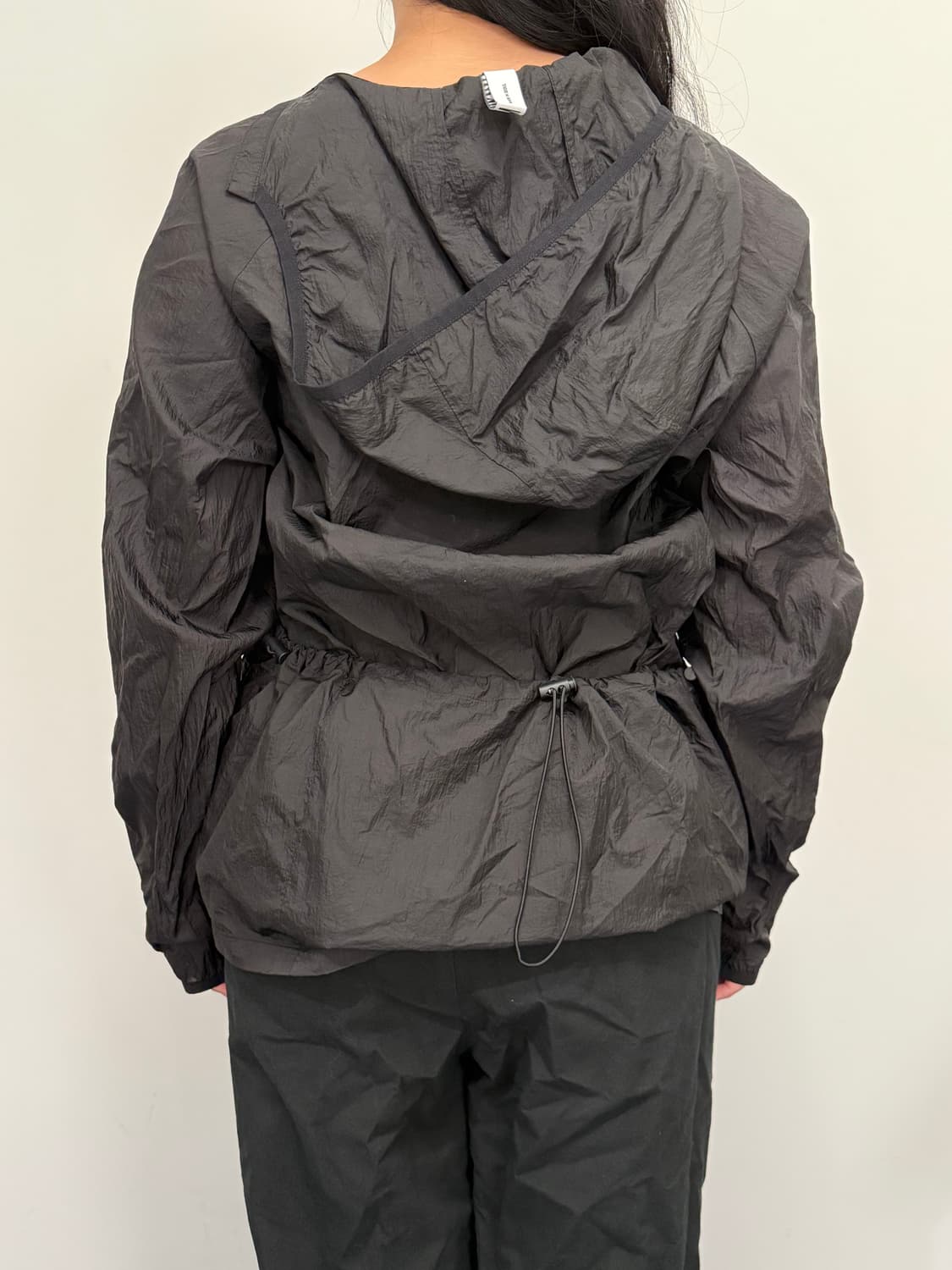 HALOMINIUM 블랙 바람막이 사이즈 3 상품이미지4