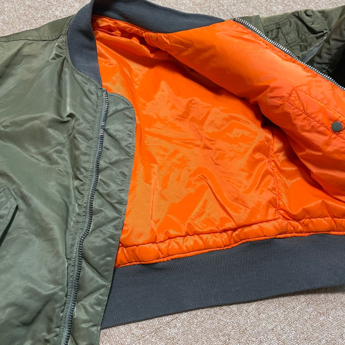 70s e타입 ma-1자켓 상품이미지3