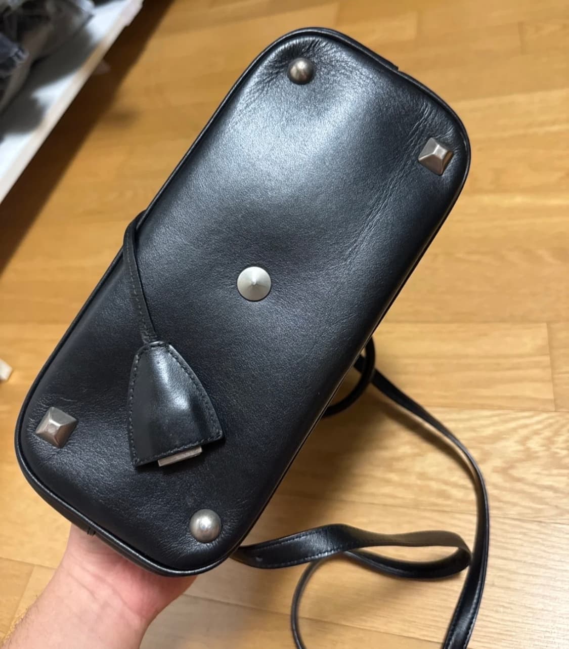 메종 마르지엘라 5AC 미니 블랙 토트백 상품이미지4