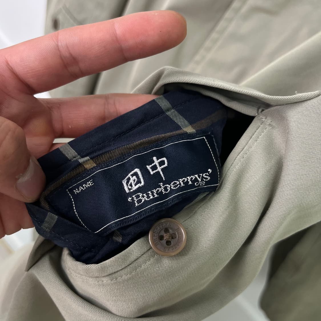 105 버버리 싱글 코트 상품이미지8