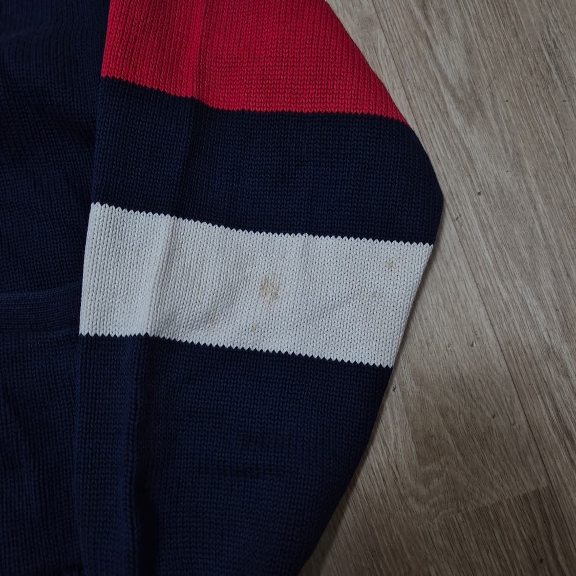 빈폴 배색 니트 가디건 L(100) 상품이미지4