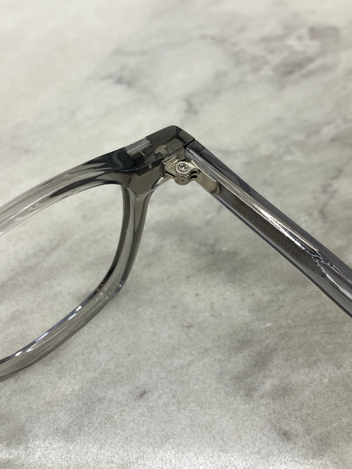 B79 KS 투명 그레이 웰링턴 뿔테 안경6832 상품이미지3