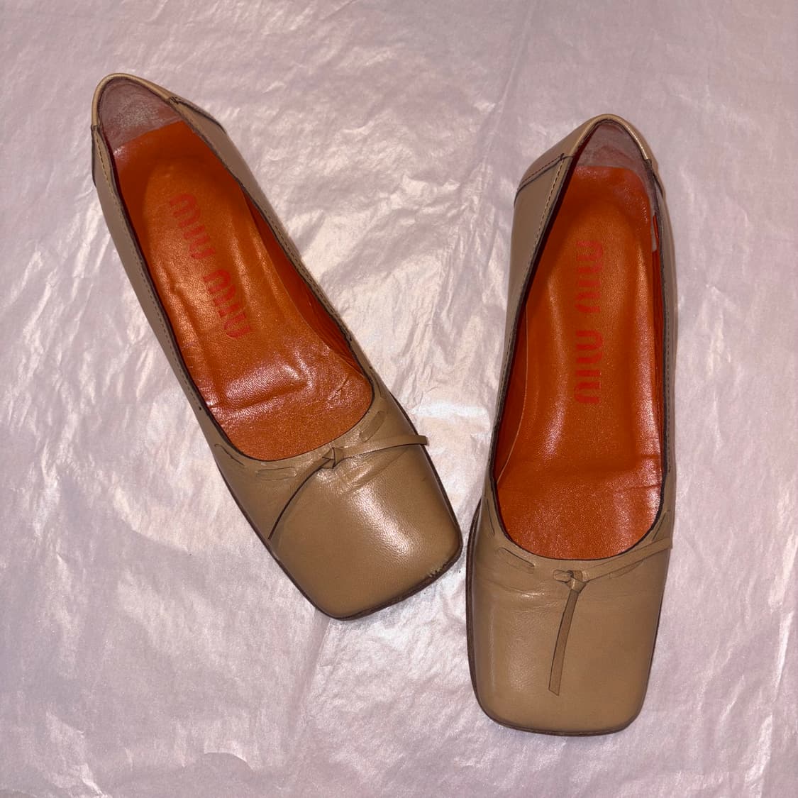 Miumiu vintage flat shoes 37size 상품이미지3
