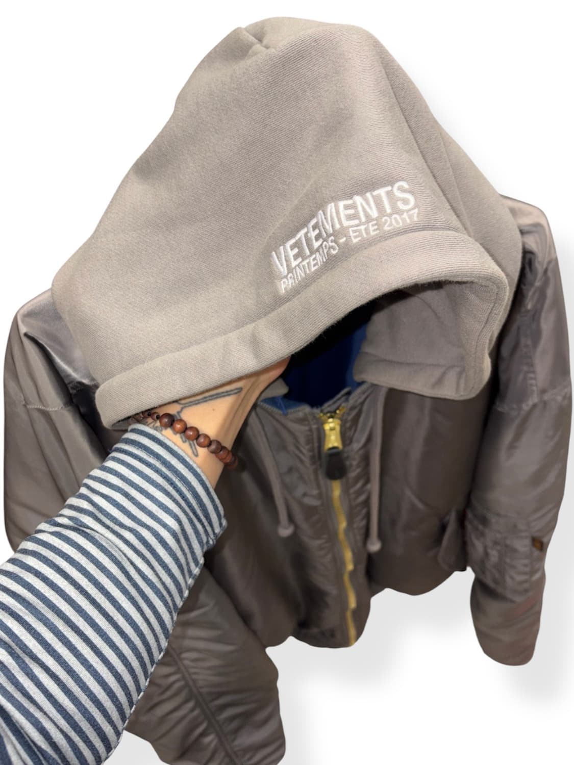 베트멍 17ss 리버시블 오버사이즈 봄버 상품이미지3