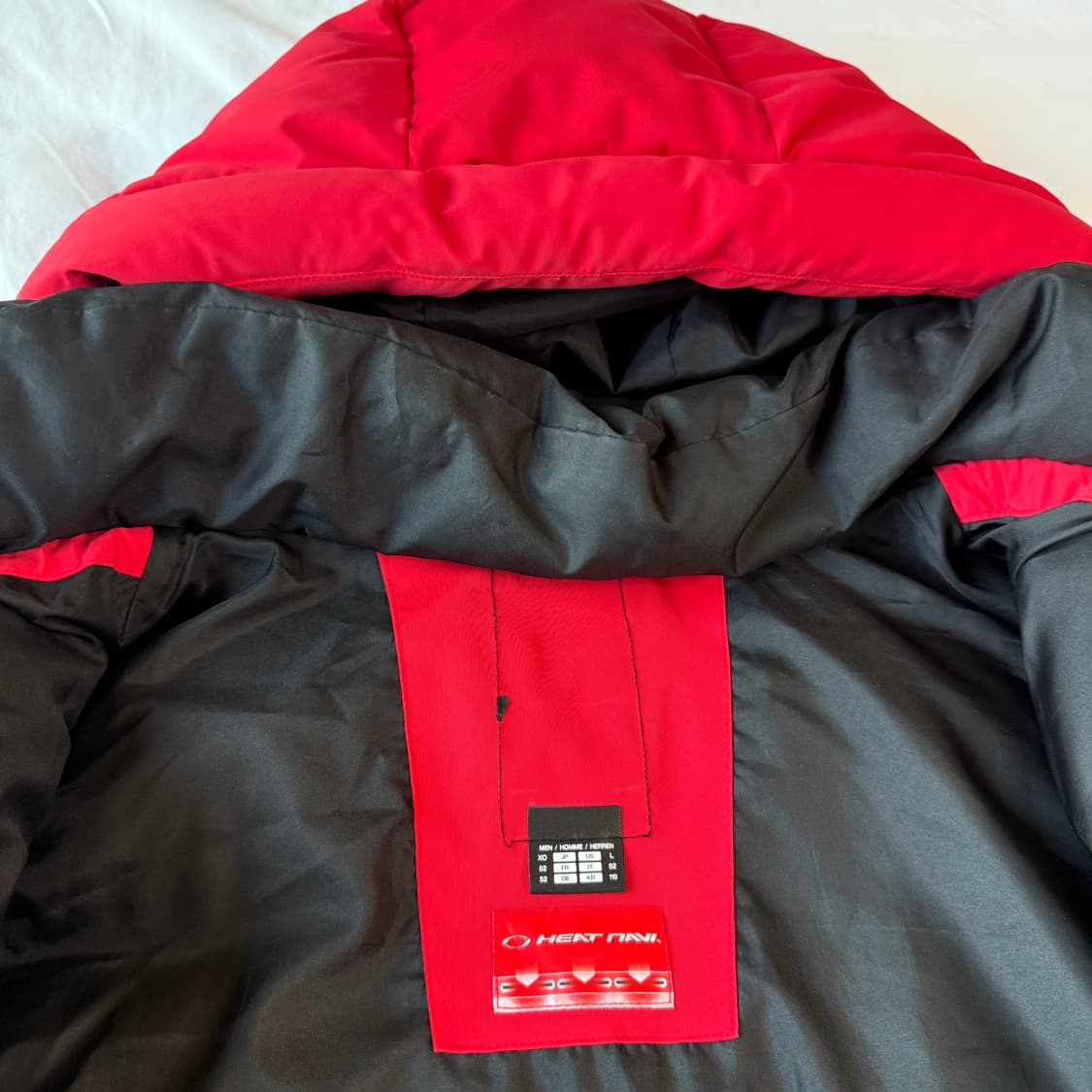 2+1) 데상트 스위스 스키팀 패딩 레드XXL 상품이미지7