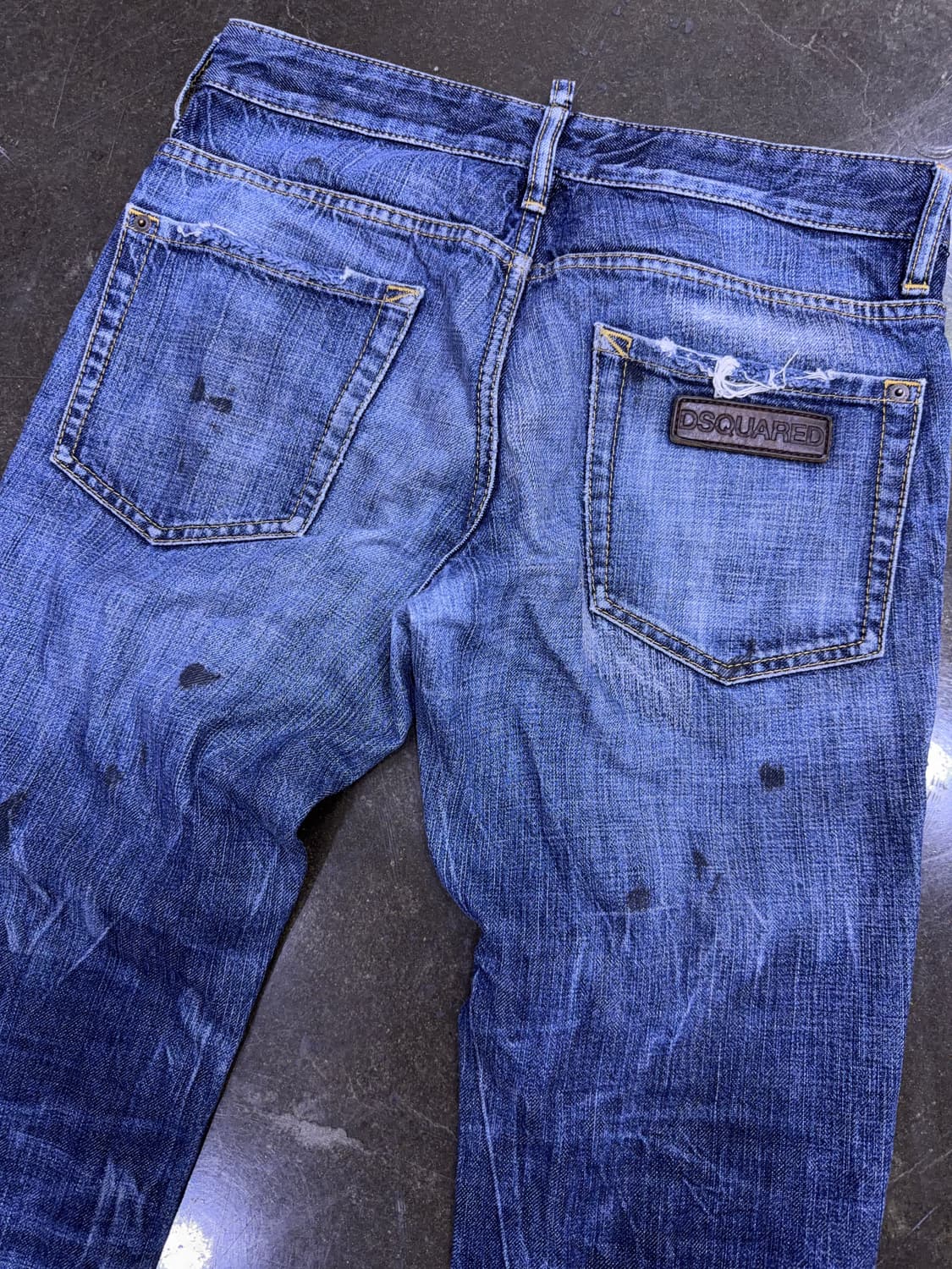 디스퀘어드2 빈티지 데미지 디스트로이드진 데님팬츠 46 상품이미지9