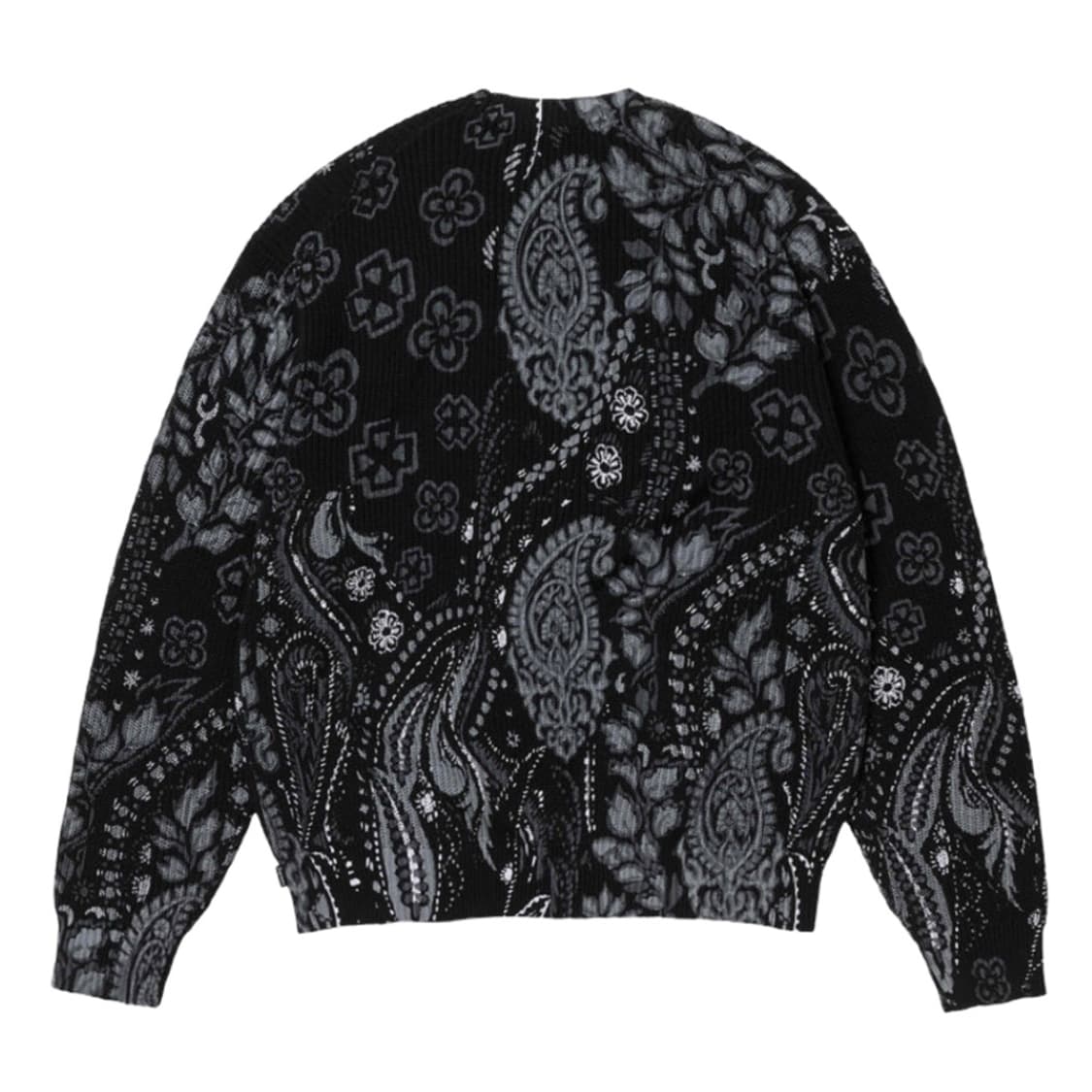 [S] 슈프림 프린티드 페이즐리 스웨터 블랙 - 24SS 상품이미지2