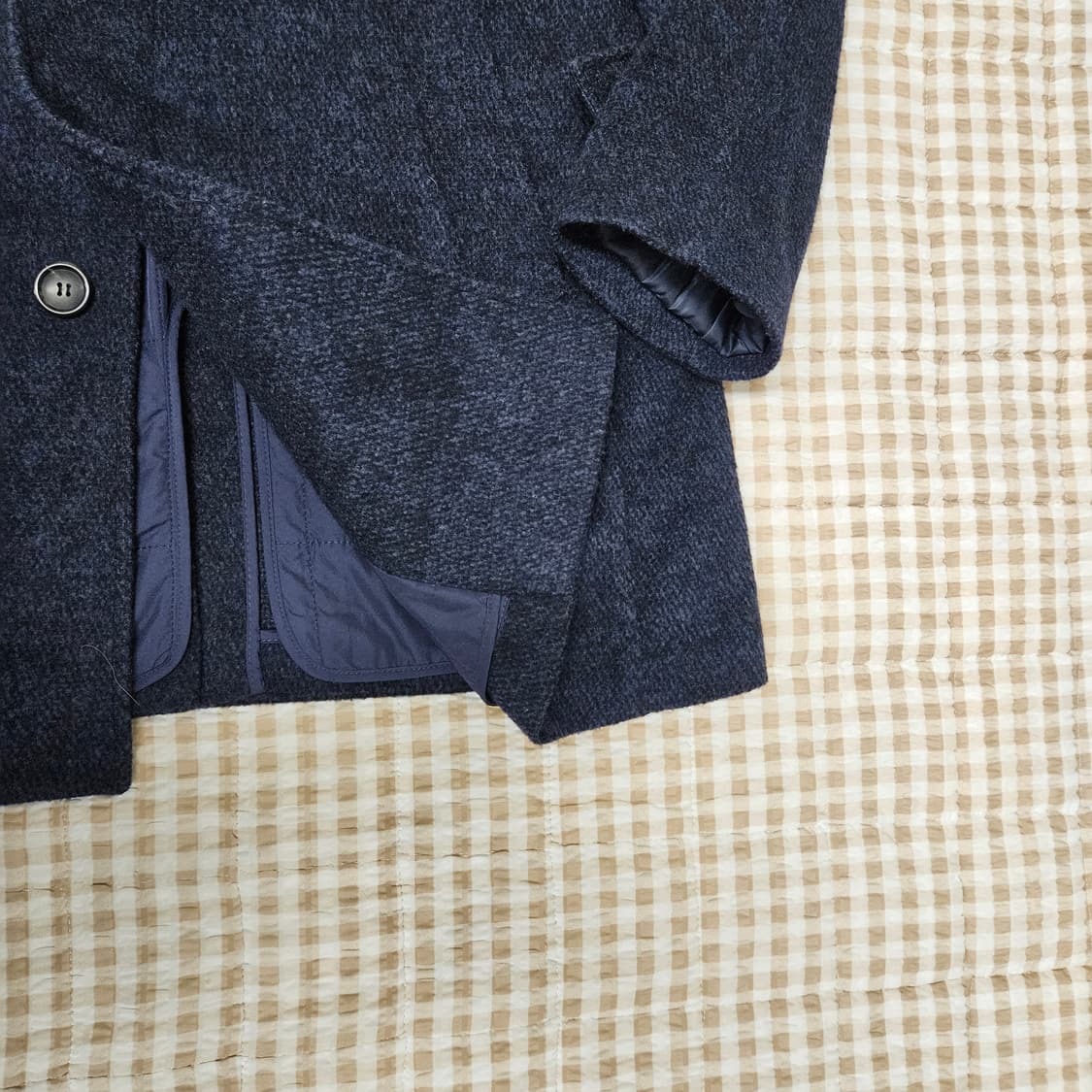 갤럭시 캐시미어 카반 코트 남자100 상품이미지5