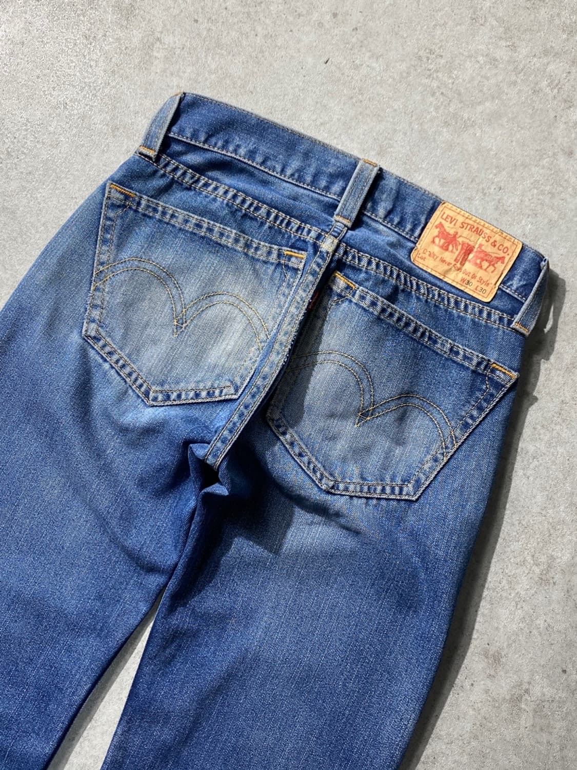 [30-31] 00s Levi's 리바이스 타입원 리얼루즈핏 데님팬츠 상품이미지2
