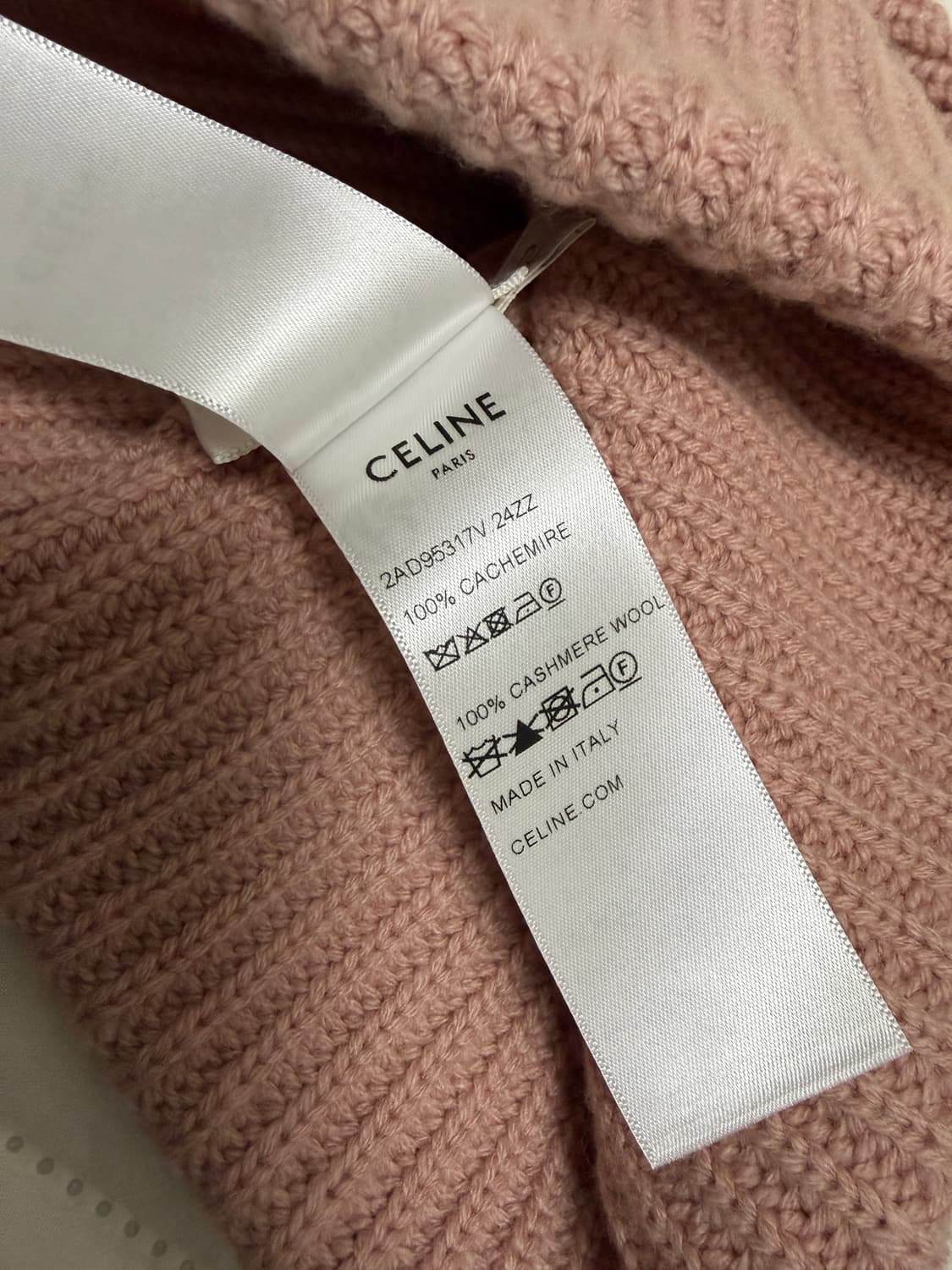 셀린느 트리옹프 캐시미어 헤리티지 비니 상품이미지4
