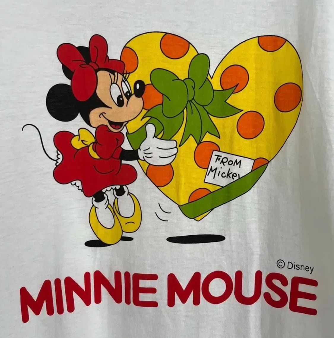디즈니 미키마우스(미니마우스) 빈티지 셔츠 상품이미지6