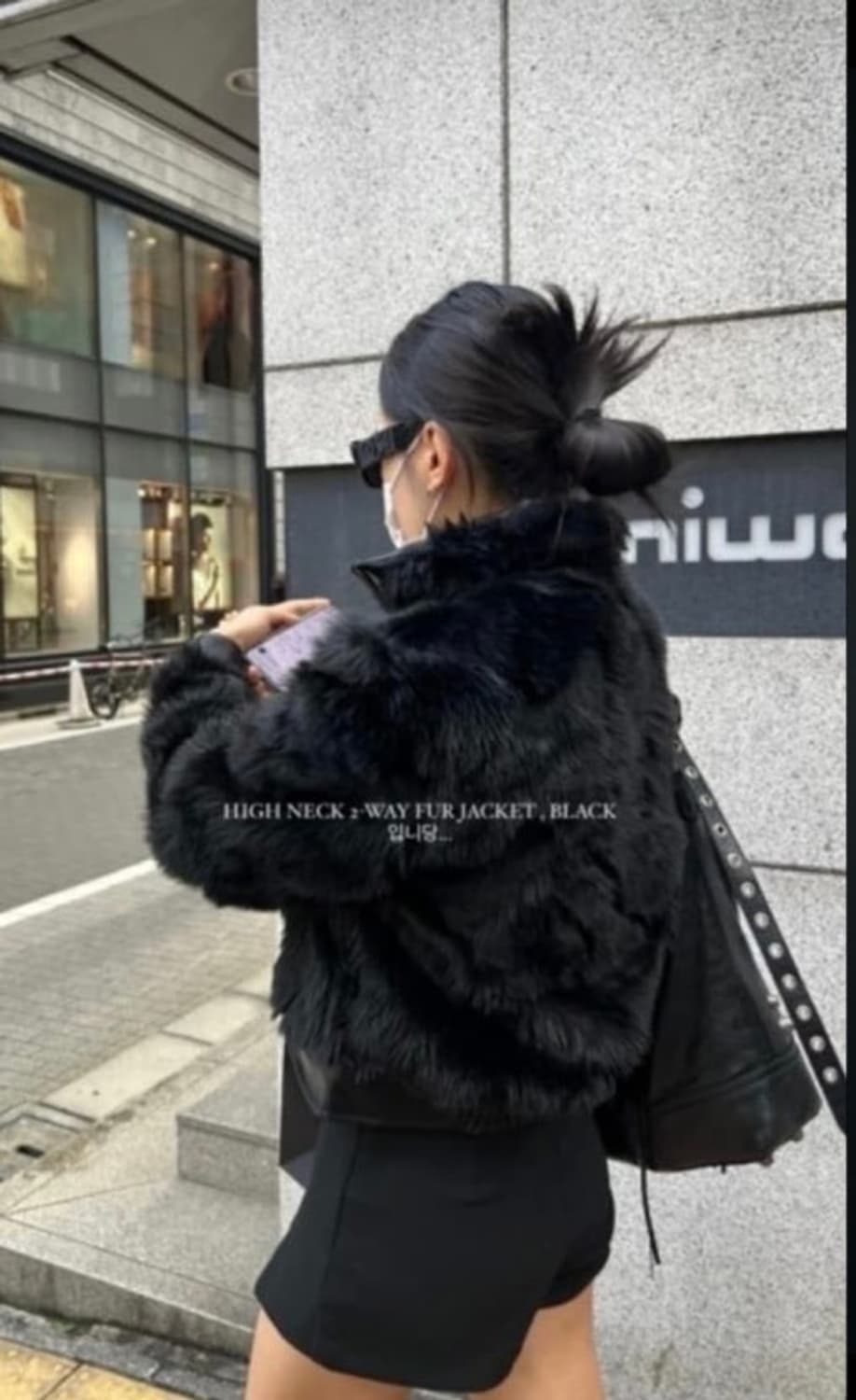 보헴서 하이넥 투웨이 퍼자켓 상품이미지1