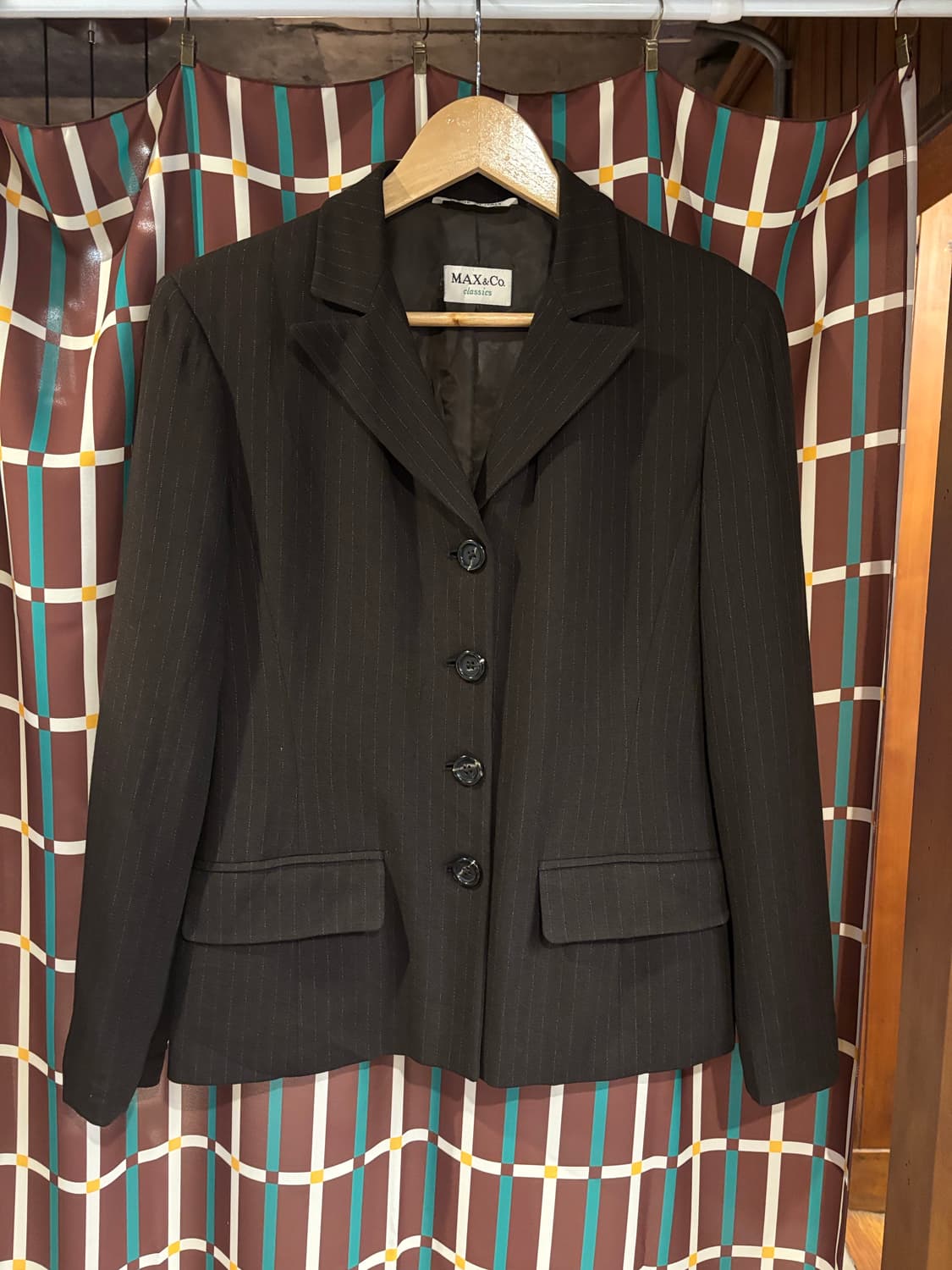 막스마라 막스앤코 스트라이프 자켓 상품이미지1
