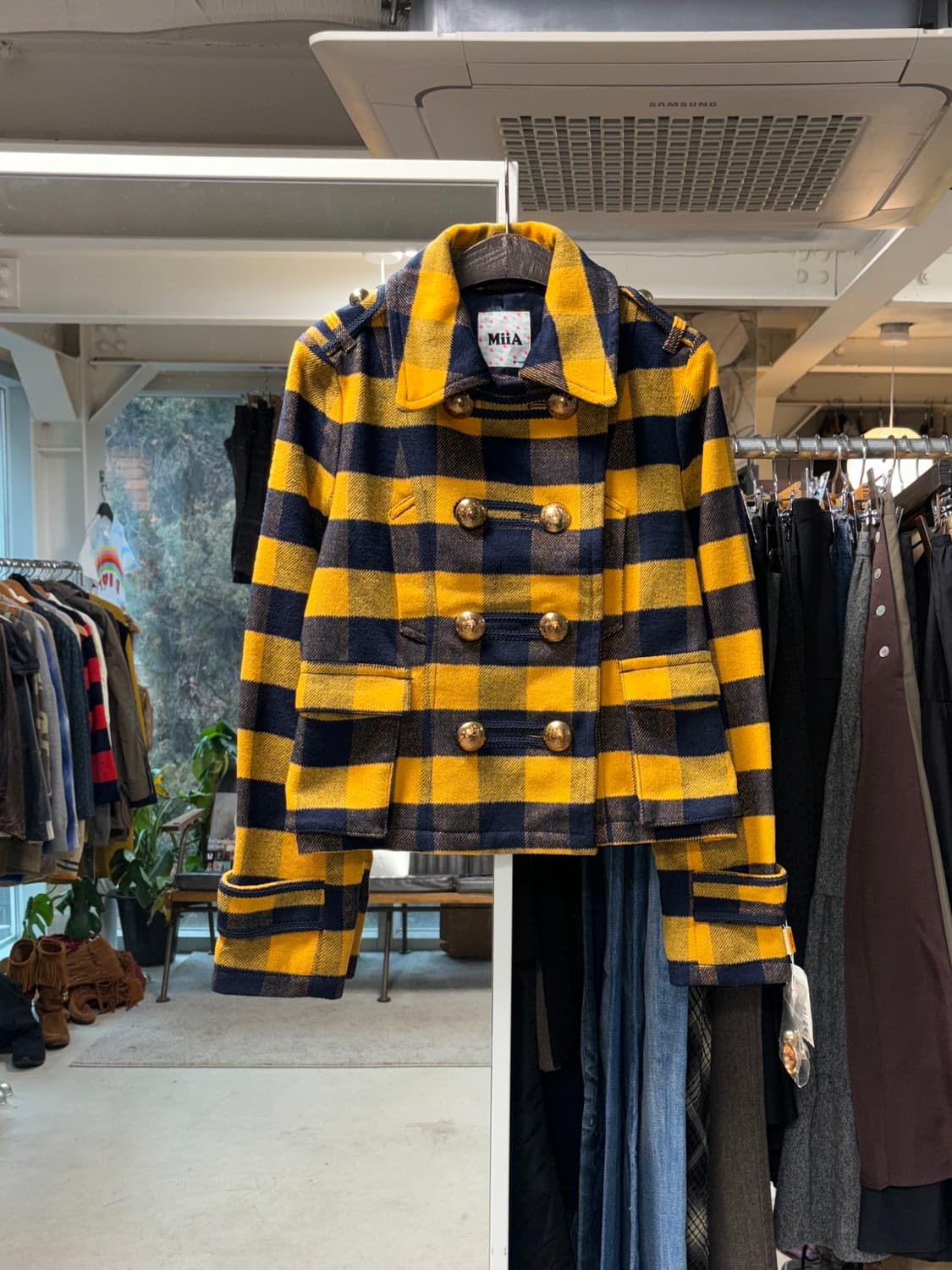 Miia 스트라이프 나폴레옹 자켓 상품이미지1