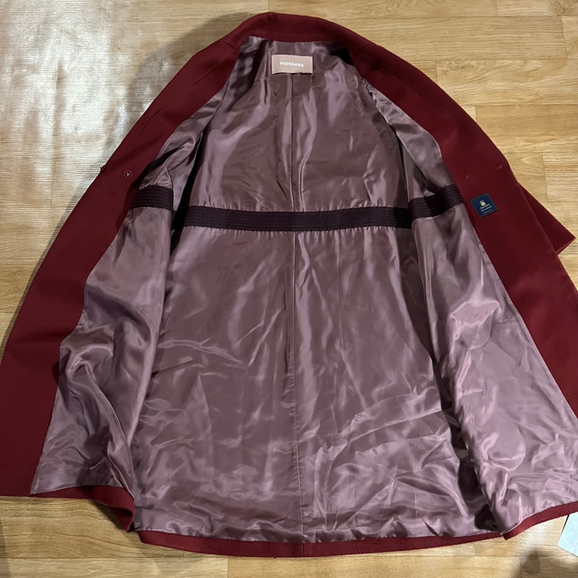 [여66] 쁘렝땅 콜롬보 캐시미어100 코트 상품이미지7