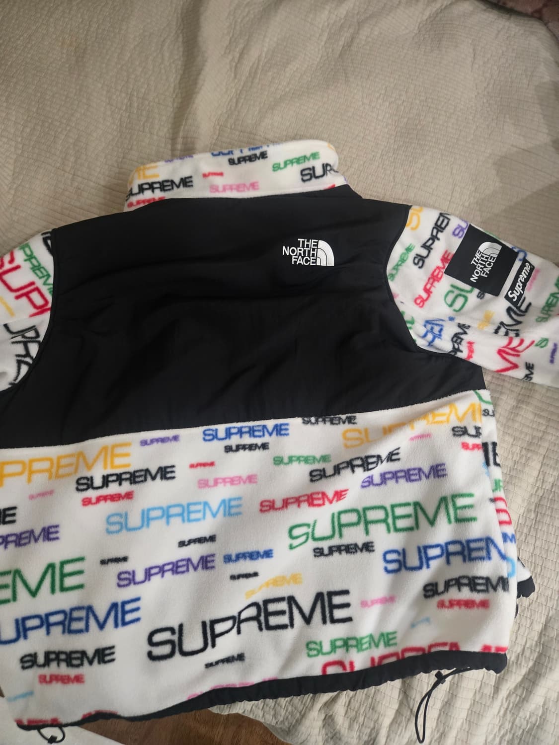 슈프림X노스페이스 플리스 XL 상품이미지3