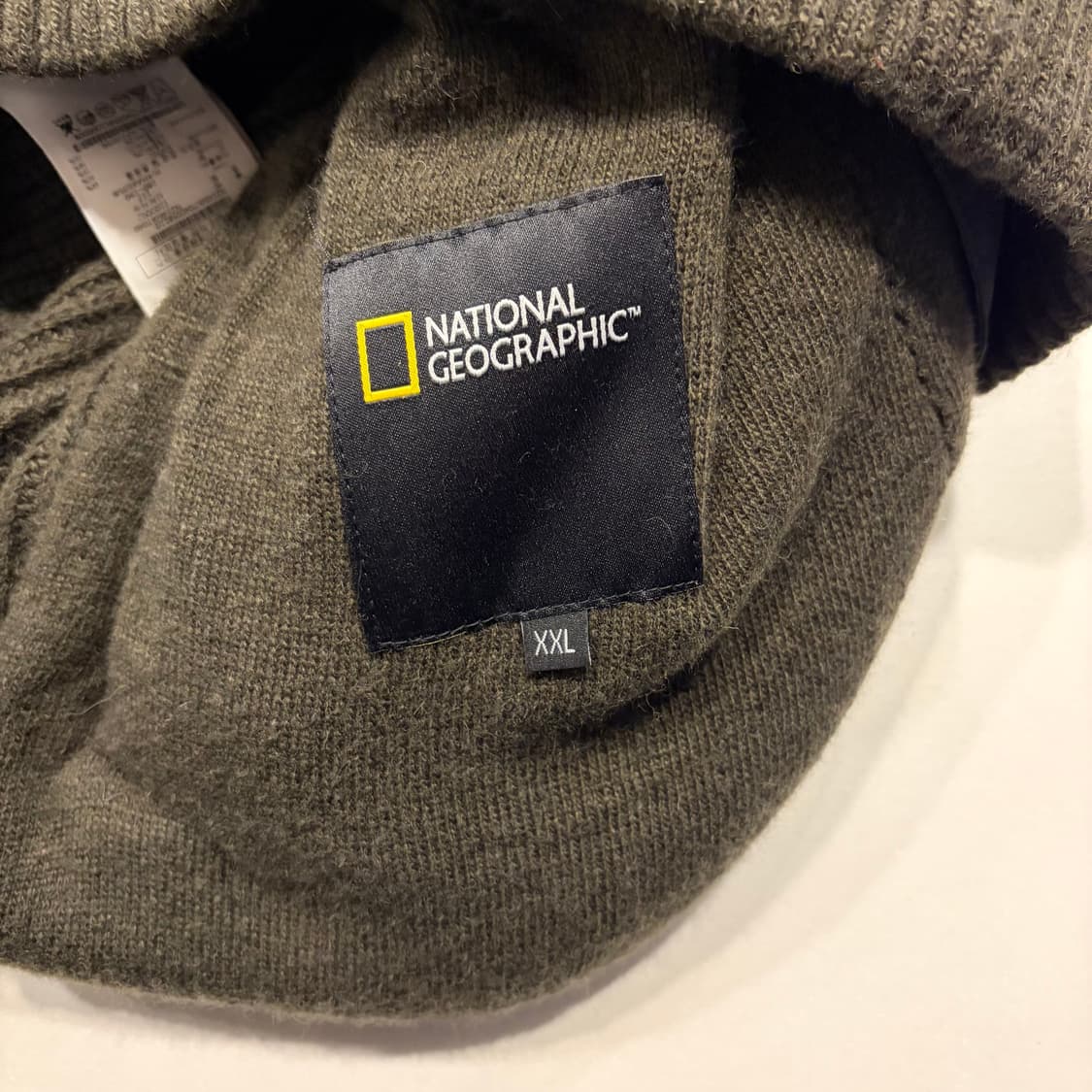 [110] 내셔널지오그래픽 니트 후드 집업 가디건 D37 상품이미지7