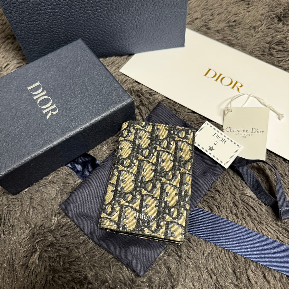 [ 새상품급 ] 디올 오블리크 오거나이저 풀구성 상품이미지3