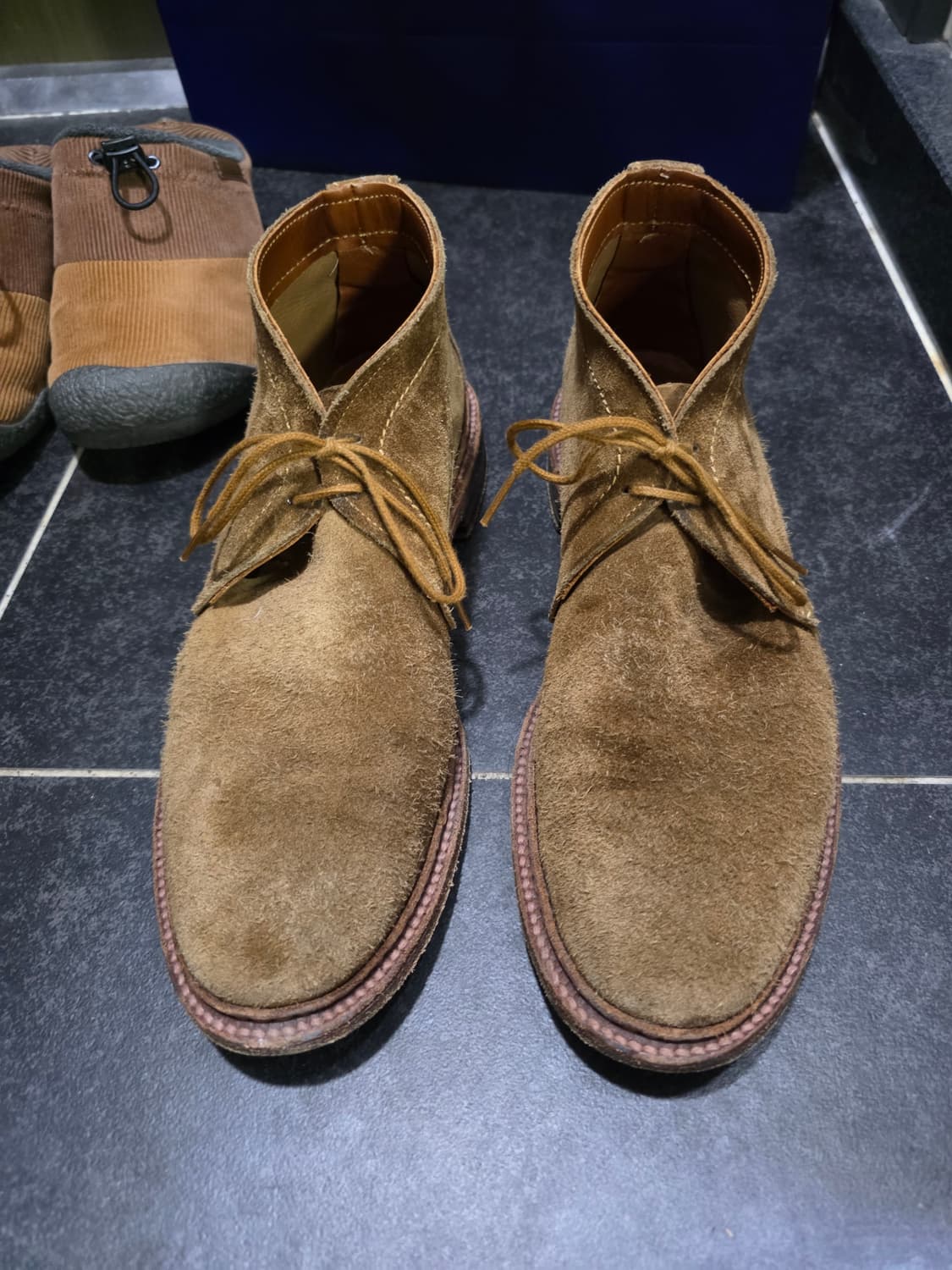 알든 Alden 처카 Chukka 1493 스너프 Snuff US8.5D 상품이미지3