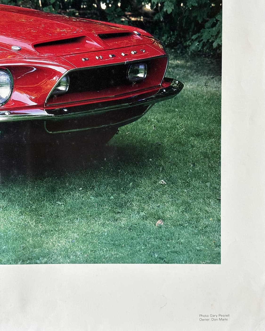 포드 머스탱 쉘비 빈티지 포스터 (액자포함) 상품이미지5