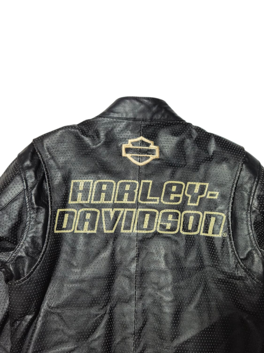 할리데이비슨 빈티지 레이싱 가죽자켓 레더자켓 모터사이클 S 상품이미지7