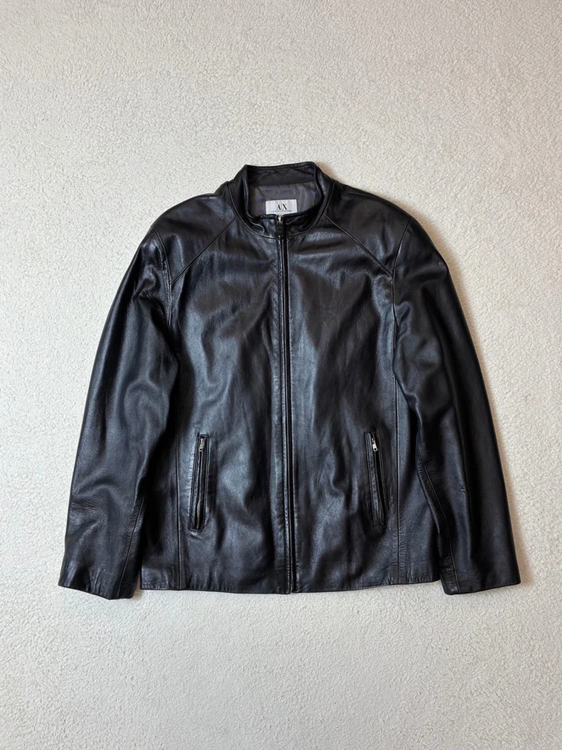 아르마니 익스체인지 00's 싱글 양가죽 자켓 PN6801 상품이미지1