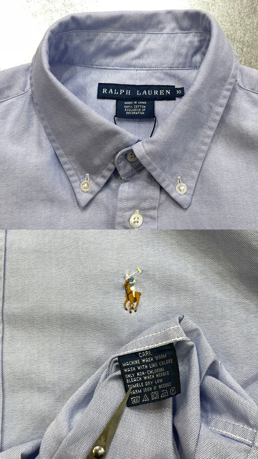 (10) POLO 폴로 랄프로렌 솔리드 셔츠 상품이미지6