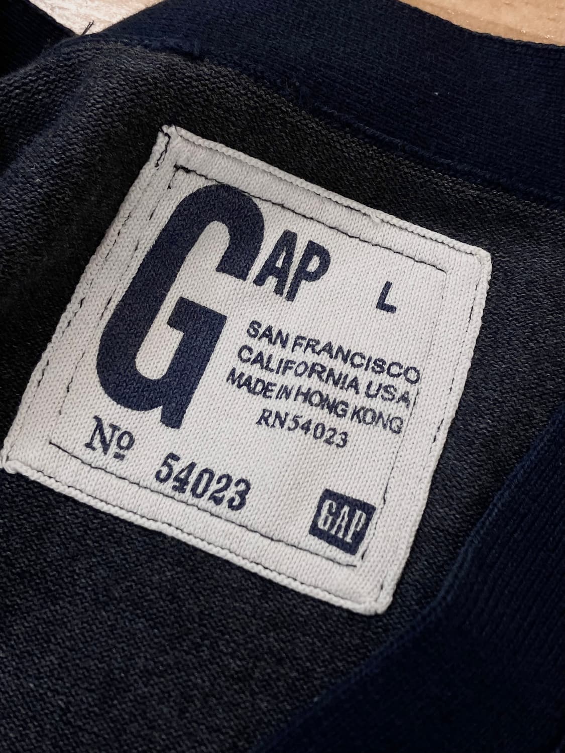 갭 브이넥 가디건 네이비 L #csz2937 상품이미지4