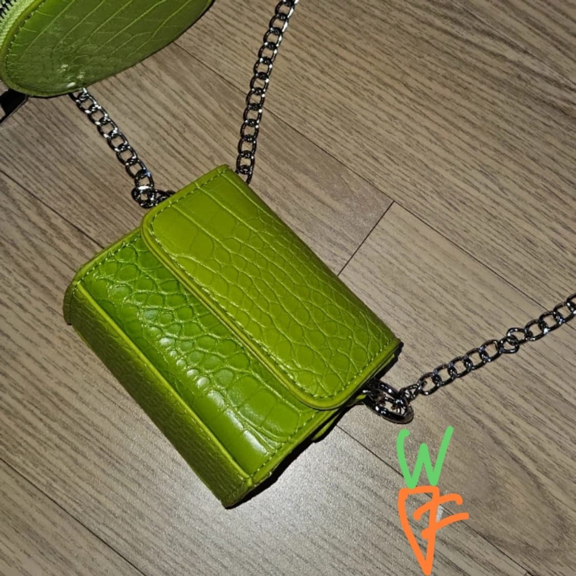 라임 미니백 2개+체인 set 상품이미지8