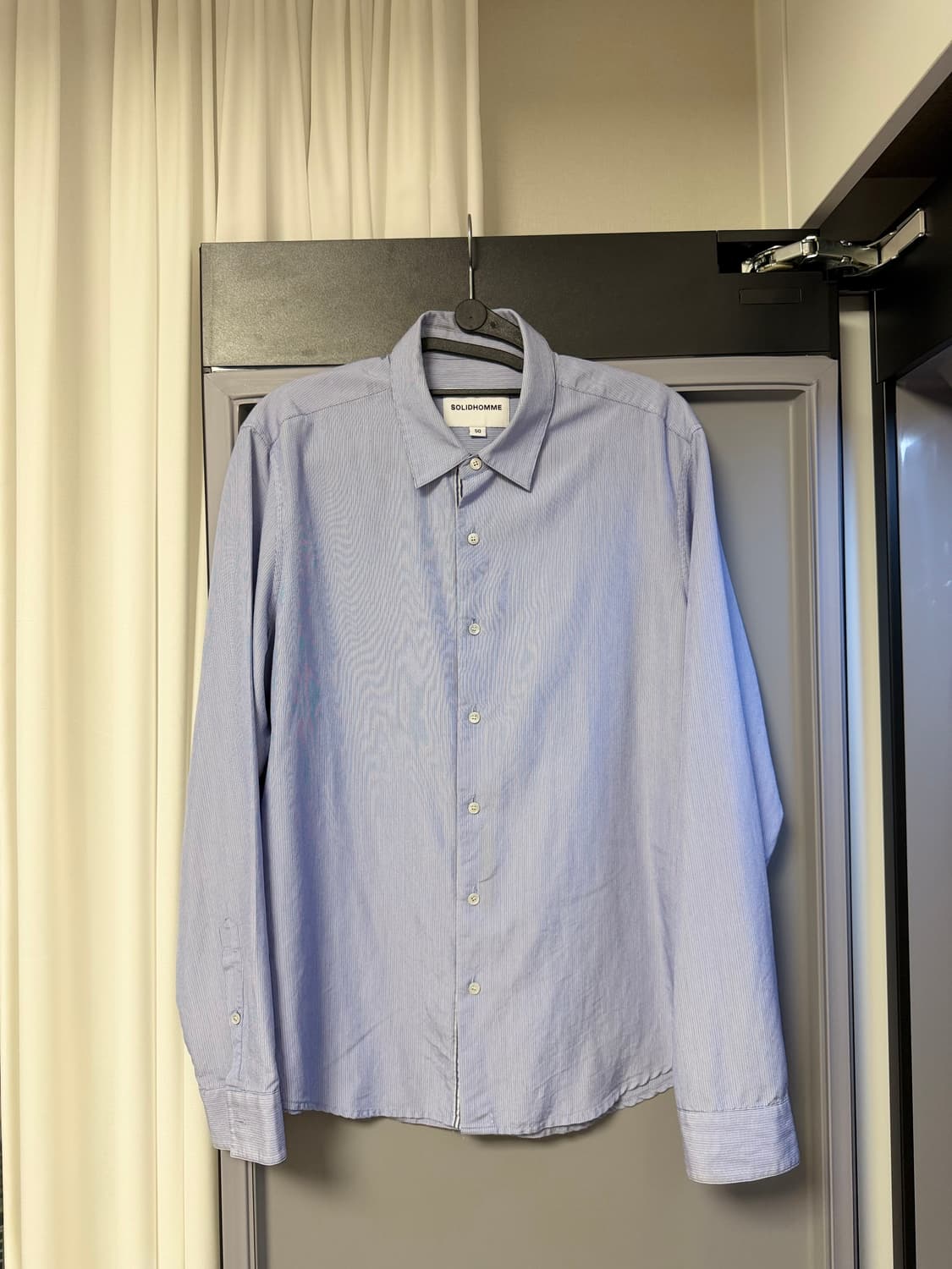 솔리드옴므 남성 스트라이프 셔츠 50 상품이미지1