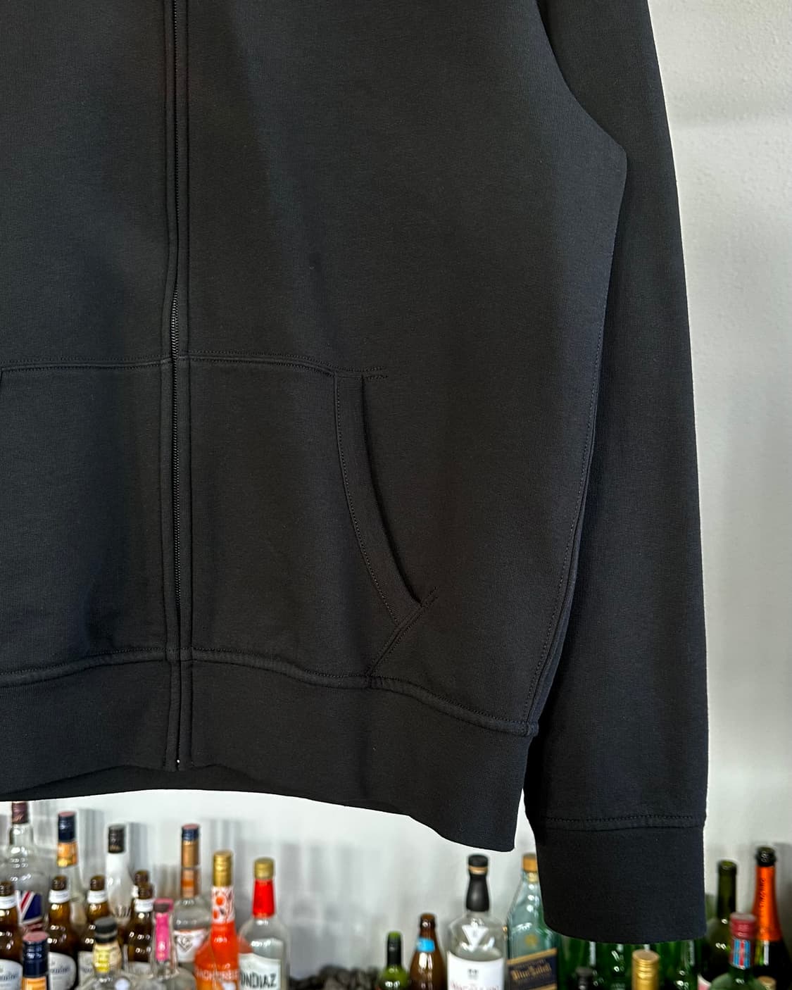 [L]폴로 랄프로렌 블랙 기모 후드집업 상품이미지5