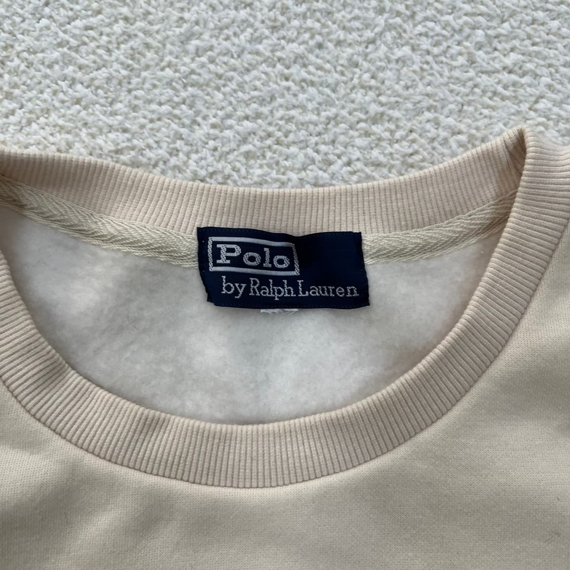 실측확인 폴로랄프로렌 기모 맨투맨 0304M 상품이미지2