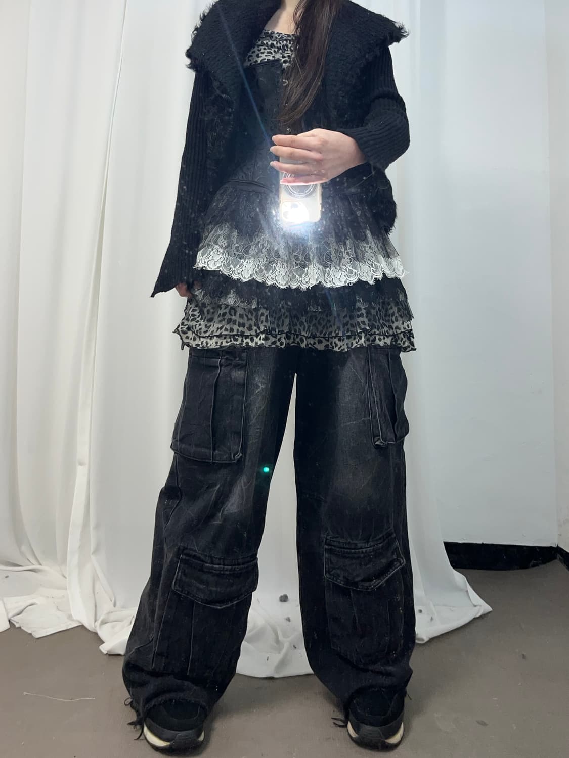 데일리 락펑크 걸 set 상품이미지8