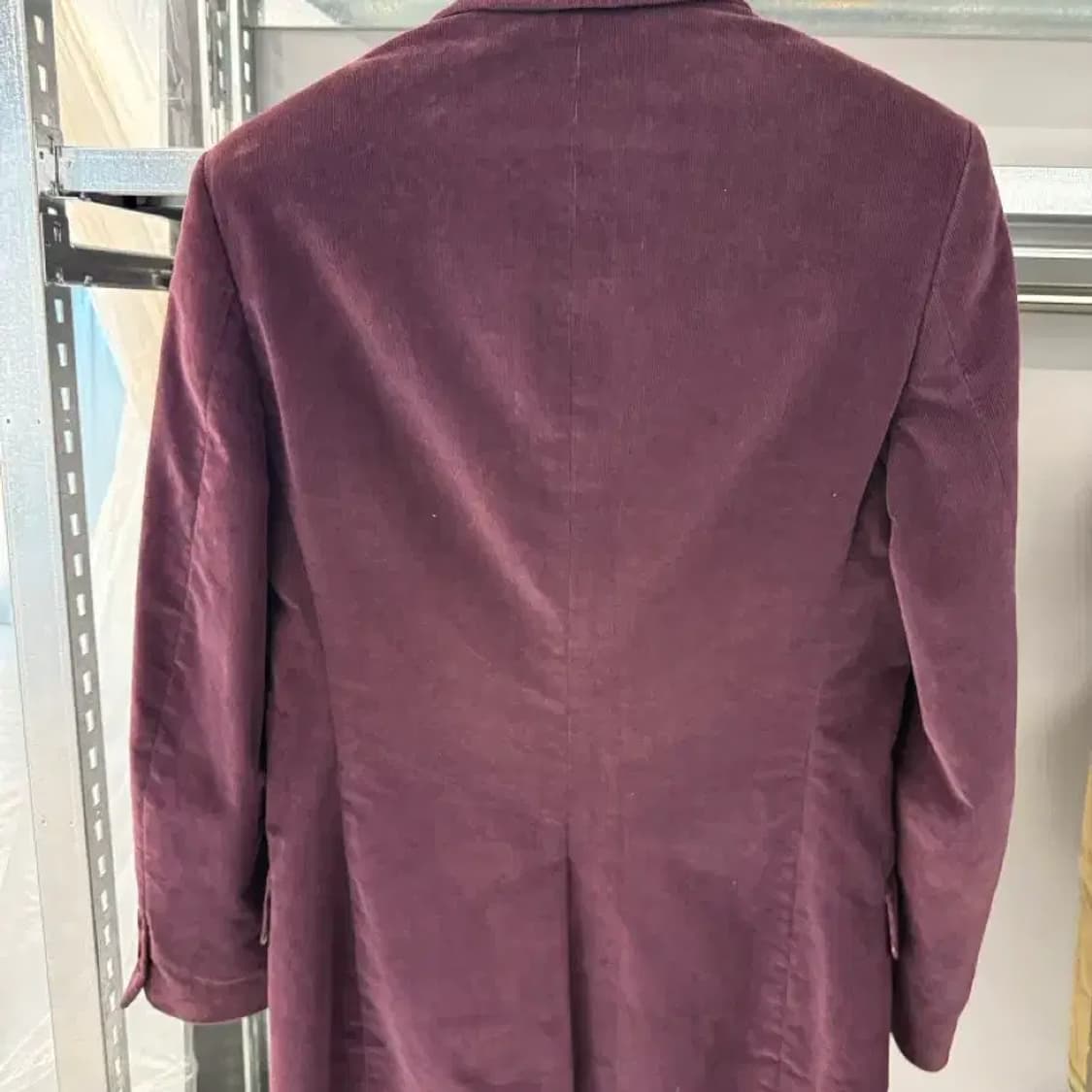 Paul Smith 버건디 코듀로이 자켓 38/48 상품이미지3